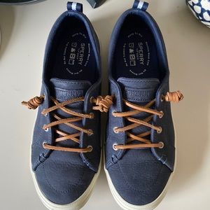 Sperry sneakers - navy blue, women’s size 8.